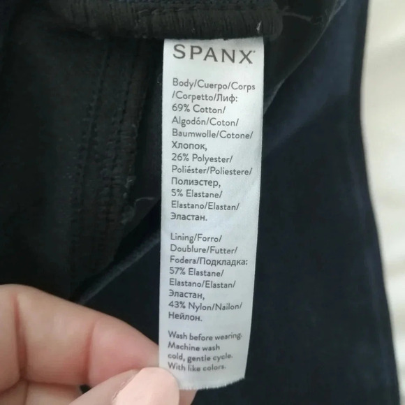 Spanx Jean-ish Ankle High Rise Jean Leggings in Twilight Rinse Medium (Fits 6-8) - Picture 11 of 16